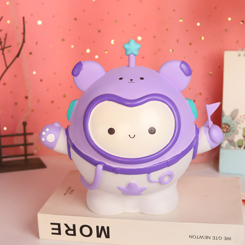 存钱罐桌面可爱大容量可进可出卡通搪胶储蓄罐礼物存钱罐详情5