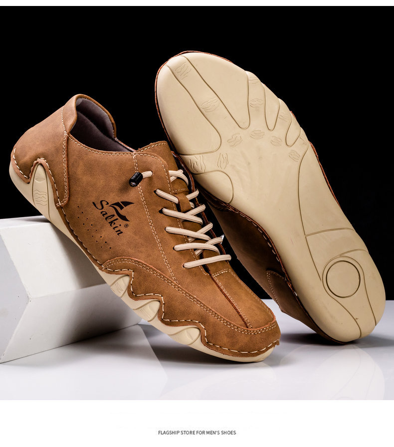 跨境爆款帆船鞋男鞋低帮男士休闲鞋子马丁鞋男八爪鱼男鞋大码鞋子详情14