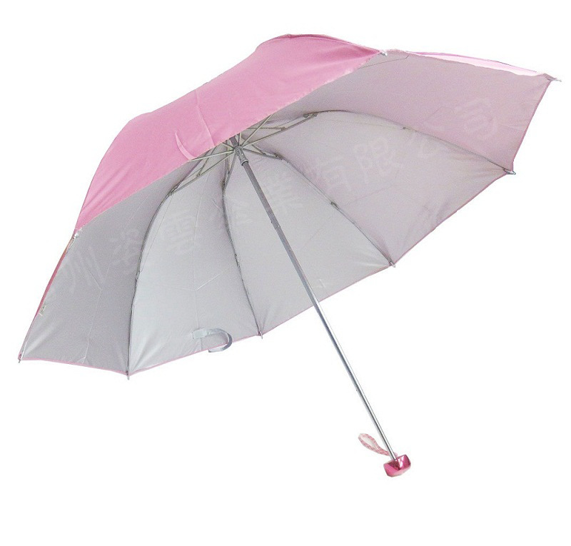 Paradise Umbrella 336T Silver Rubber Princess Silver Rubber Three-Fold Umbrella pic 5