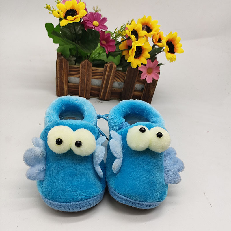Cotton shoes for infants and toddlers aged 0-1 year old, soft soles, anti-slip and non-falling shoes for boys and girls aged 6-8 to 10 months before they start walking pic 5