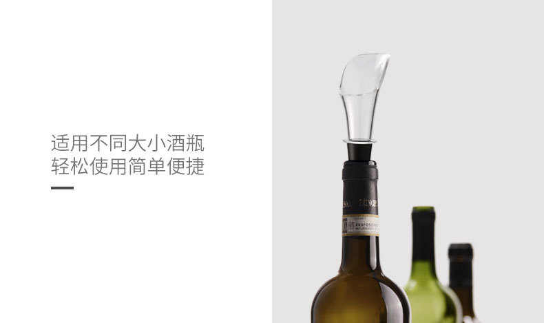 2021 Factory New Wine Stopper Set Exhibition Wedding Souvenir Red Wine Pouring Device Vacuum Wine Stopper set pic 11