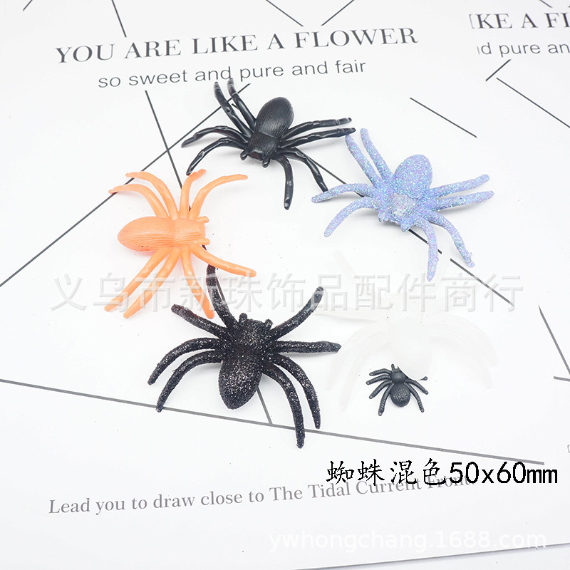 Wholesale of Halloween accessories and luminous spiders pic 1