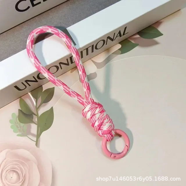 夺甲 TOLKA品牌编织手机挂绳糖果色迷你可拆打结钥匙扣短绳批发商详情12