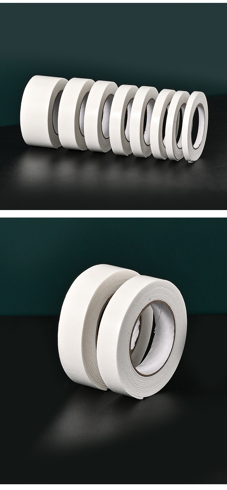 Blank thick double-sided foam adhesive, strong fixing sponge tape, KT board, aluminum-plastic board special foam double-sided tape pic 8