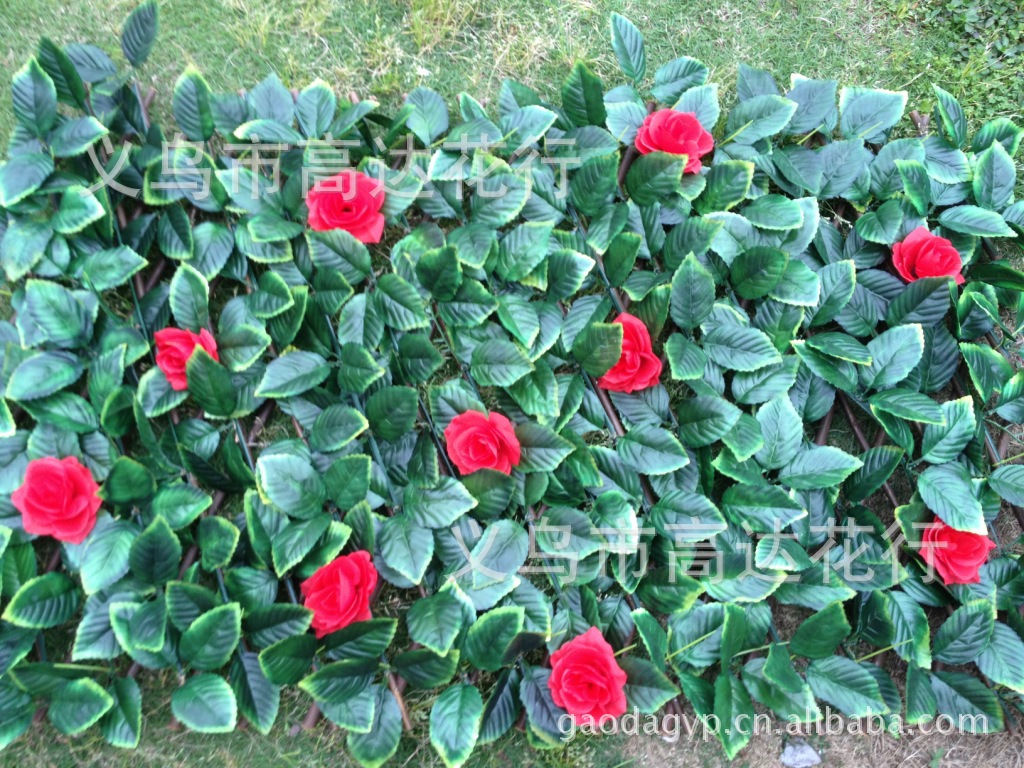 Artificial rose vine, Korean rose artificial flower decorative vine, wedding decoration flower vine manufacturer, 9 roses pic 25