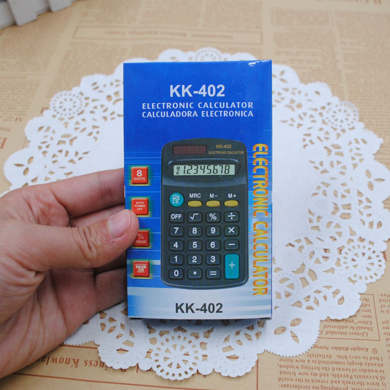 Dongnan 402 Mini Calculator, Cartoon Calculator, Ultra-small Calculator, Portable Computer pic 8