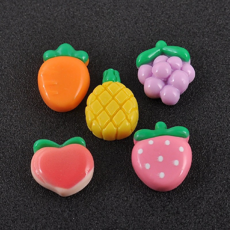 New diy small accessories for food and play refrigerator stickers, versatile resin accessories, fashionable cartoon and cute stickers pic 11