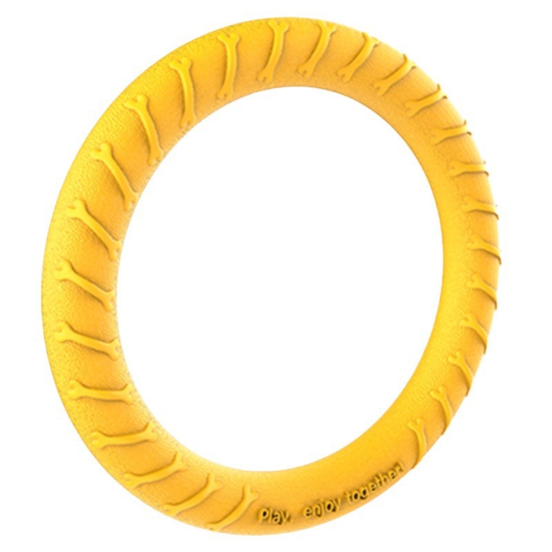 Dog frisbee toy balls, durable teething, boring tension rings, large, medium and small dog rings, pet toy products pic 4