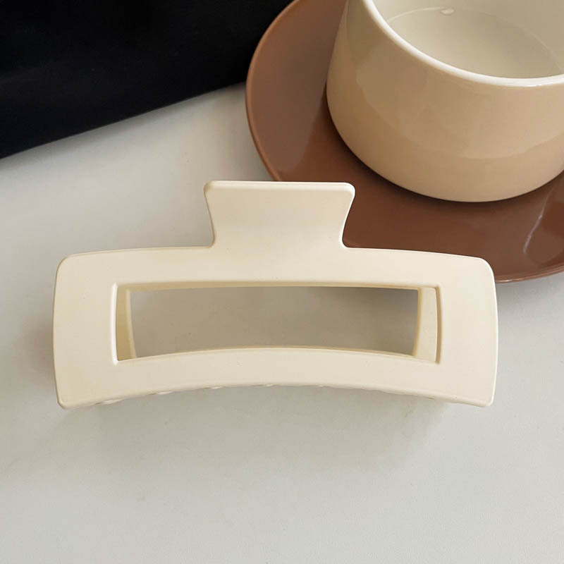 13CM curly hair clip, large hair volume, Korean-style ponytail hair accessory, high-end shark clip wholesale in Yiwu pic 7