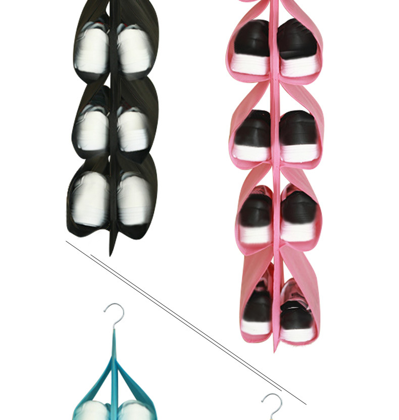 鞋子收纳储物挂袋墙挂袋内衣物多层衣柜鞋架立体悬挂门后置物袋详情2