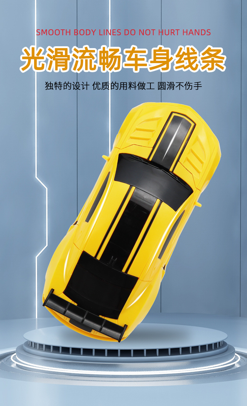 电动特技汽车变形机器人音乐灯光万向行驶电动儿童玩具摆地摊批发详情5