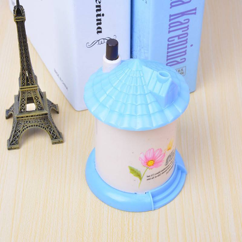Small house toothpick box with toothpick press type toothpick bucket, colorful automatic plastic toothpick tube, creative toothpick can pic 6
