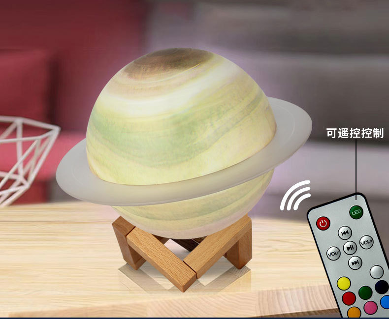 Маленький магнитофон bluetooth, 2022 новый Сатурн ночник, подарок на день рождения подружки pic 12