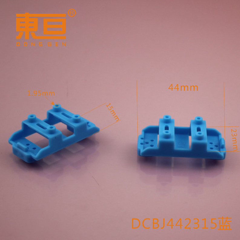 DCBJ442315蓝 电池包夹 3.7V电池包夹 软包电池夹 科技积木零件详情10
