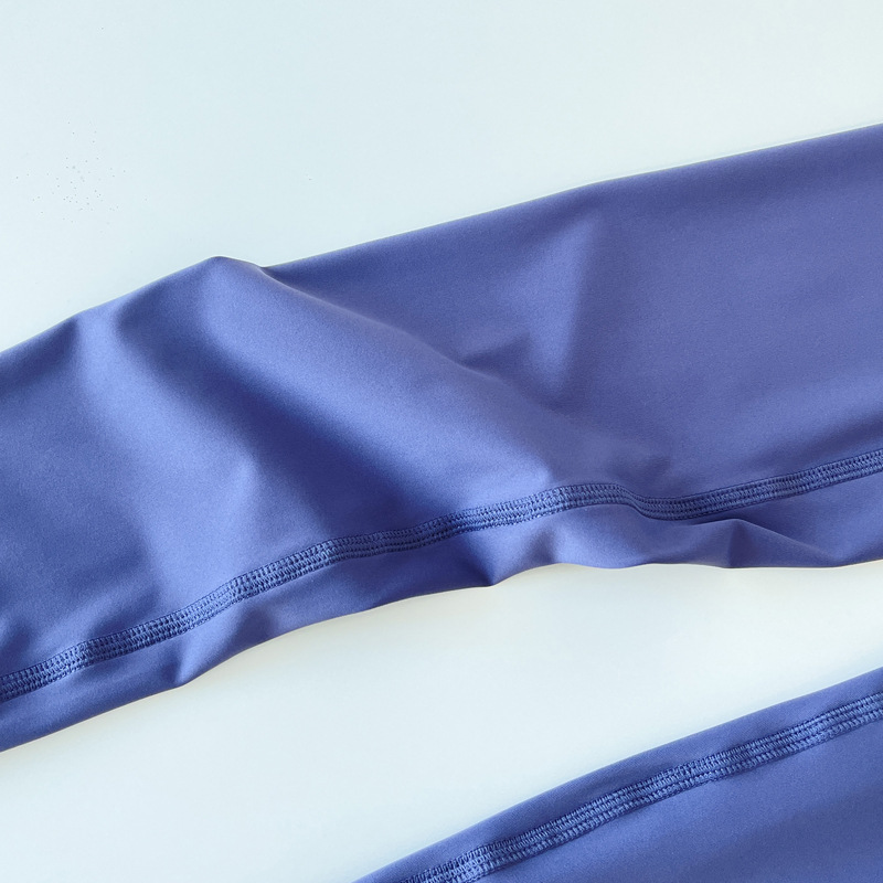 Nude shark pants for women, autumn Barbie pants, coffee-colored high-waisted, belt-cinching and hip-lifting yoga base tights pic 6