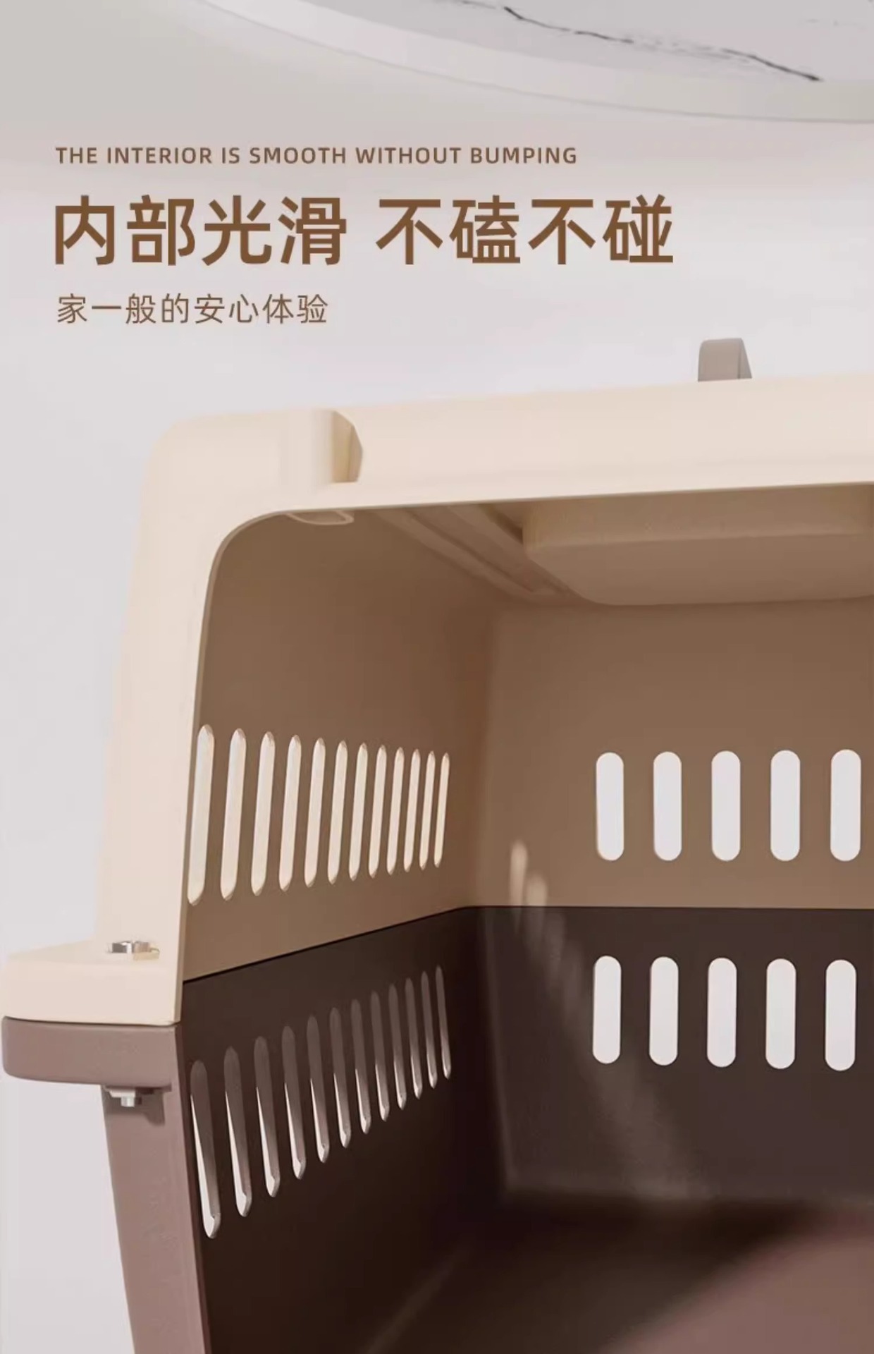 宠物航空箱狗狗托运箱猫咪猫包外出便携猫笼狗笼子中型大型林舟贸详情5