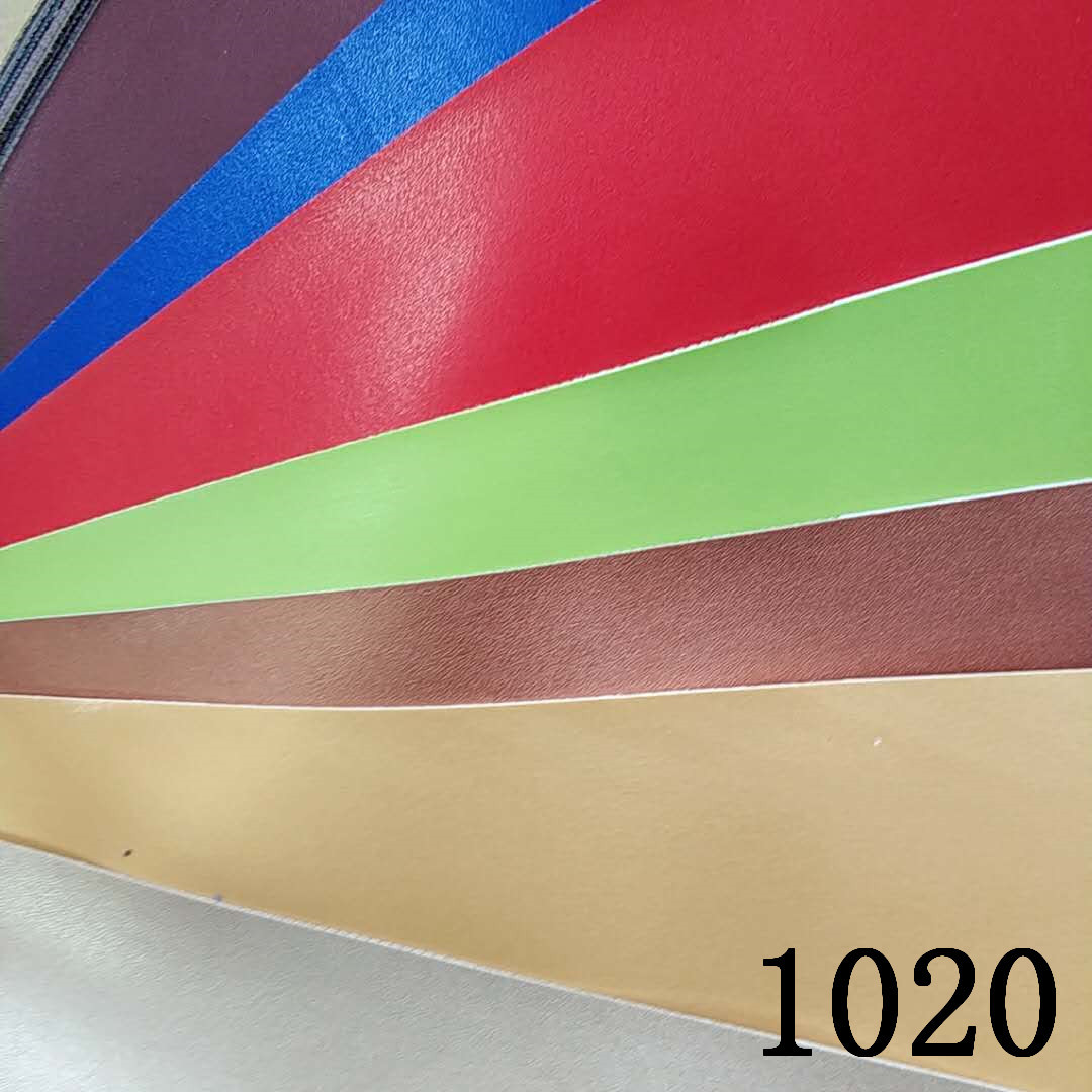 Source factory wholesale semi-PU sixteen-color plain texture soft and hard wrapped background wall decoration leather sofa sliding door leather in stock pic 6