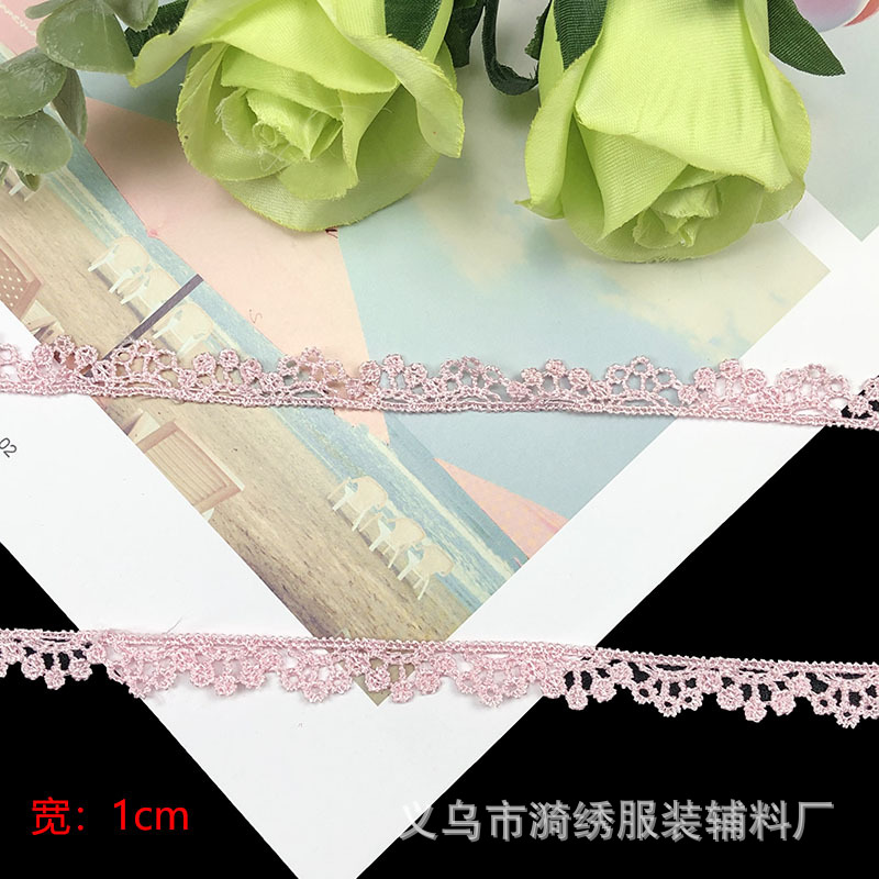 Wholesale of lace water-soluble clothing lace, diy embroidery, handcrafted widened hem skirt, and decorative accessories lace pic 5