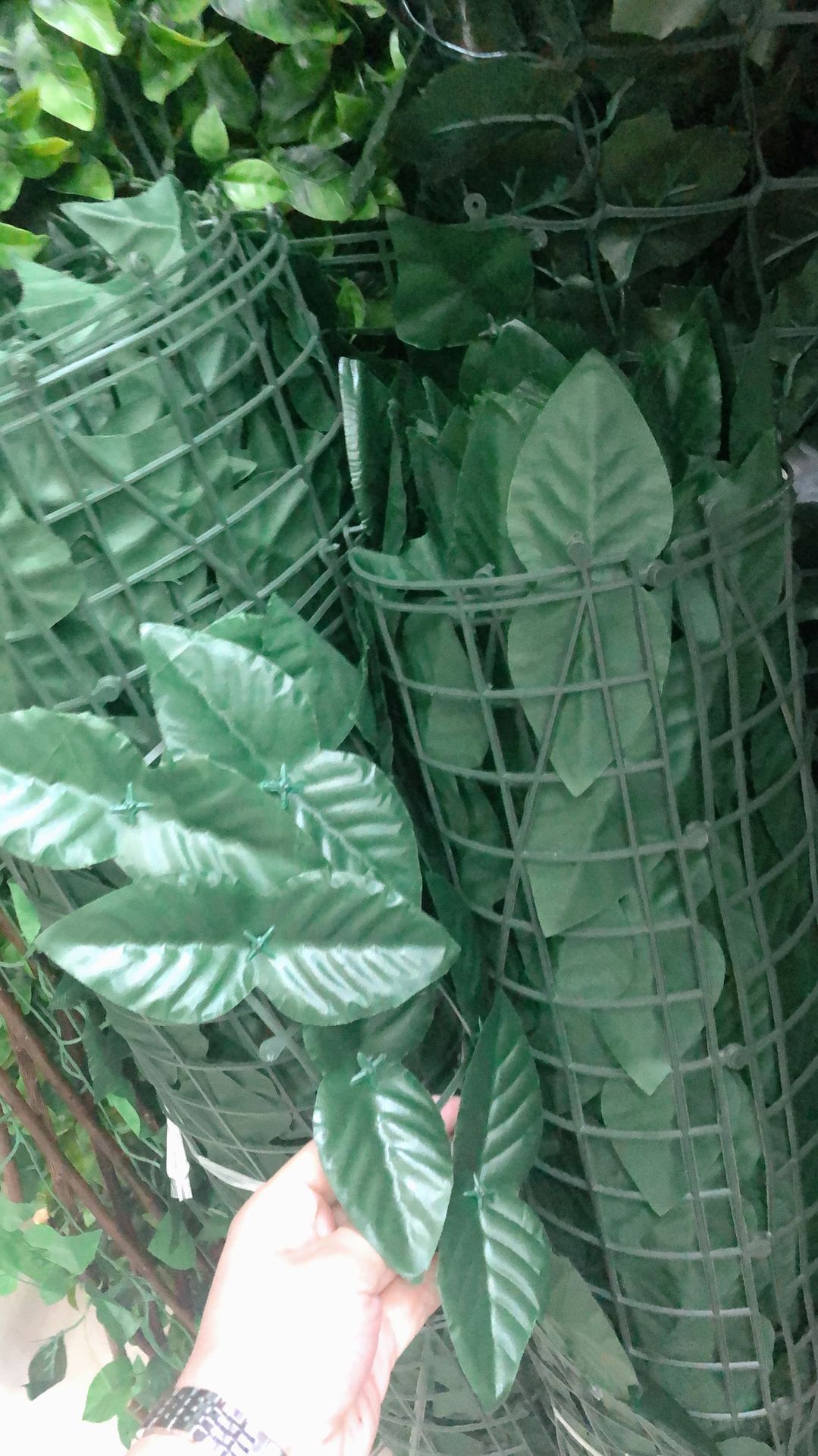 Simulated fence leaves, simulated leaf fences, simulated leaf railings, simulated fence walls, simulated fences, batch fences and enclosures pic 17