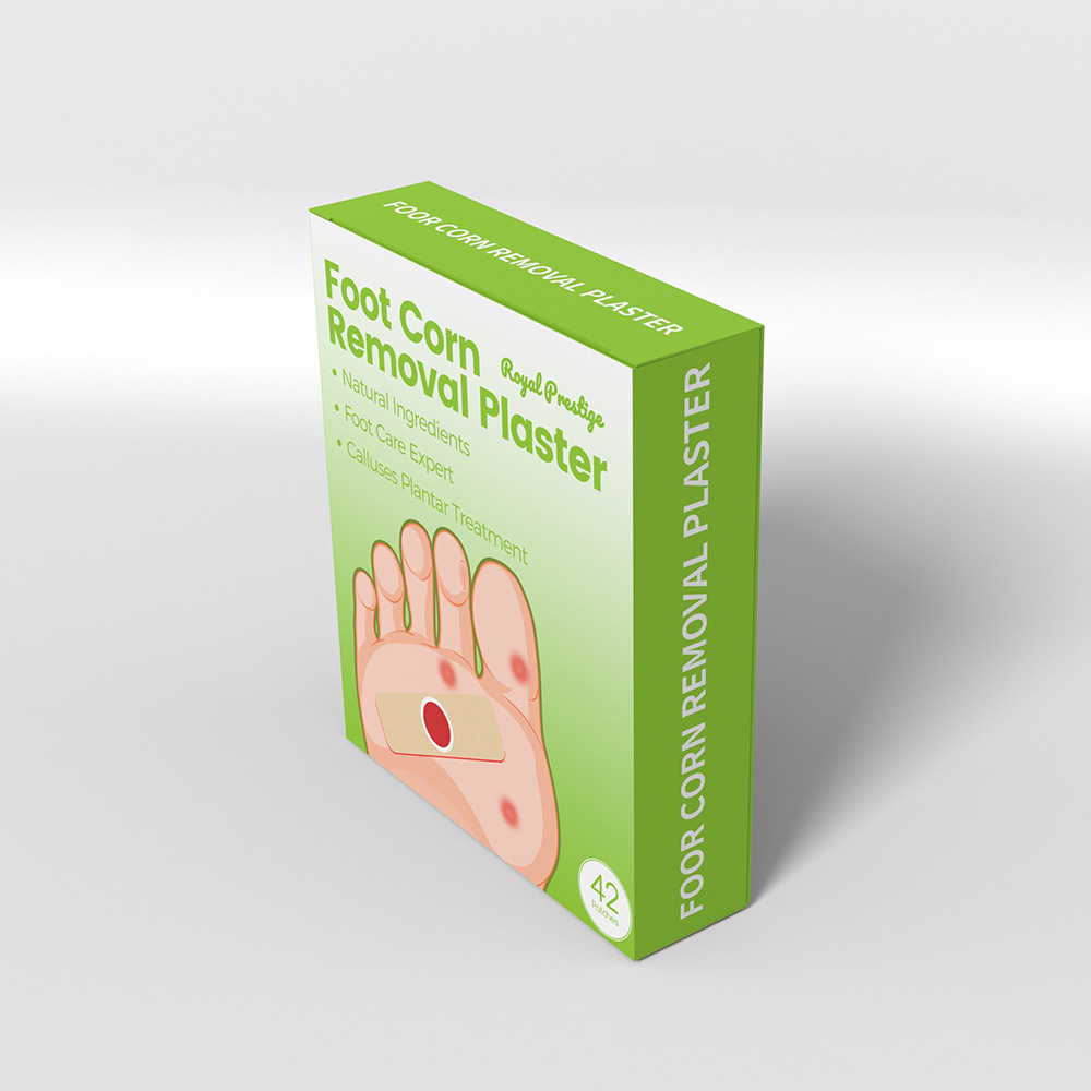 Foot Wart Removal Patches Cross-border Amazon Pure English Corns and Flesh Tags Patches 42 pieces per box pic 24