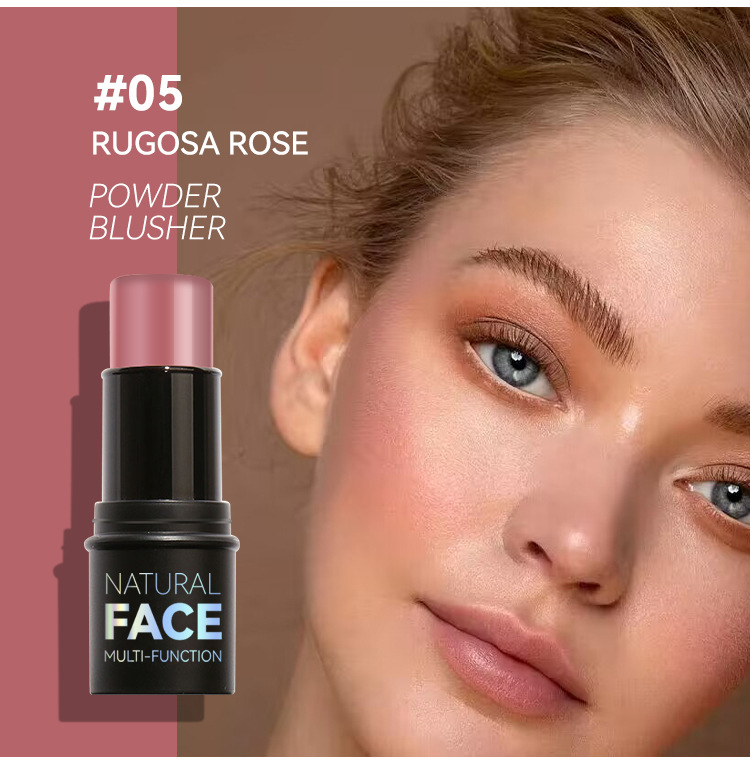 轮廓跨境专供高光修容棒脸部阴影彩妆多用阴影棒腮红膏卧蚕笔详情9