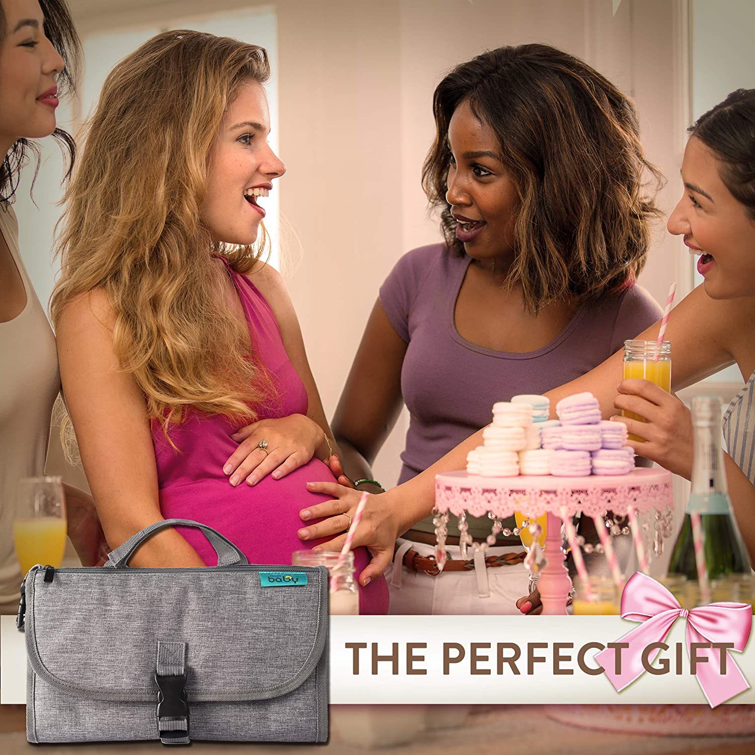 新生儿隔尿垫防水防尿多功能便捷外出隔尿垫能带湿纸巾婴儿换尿布详情12