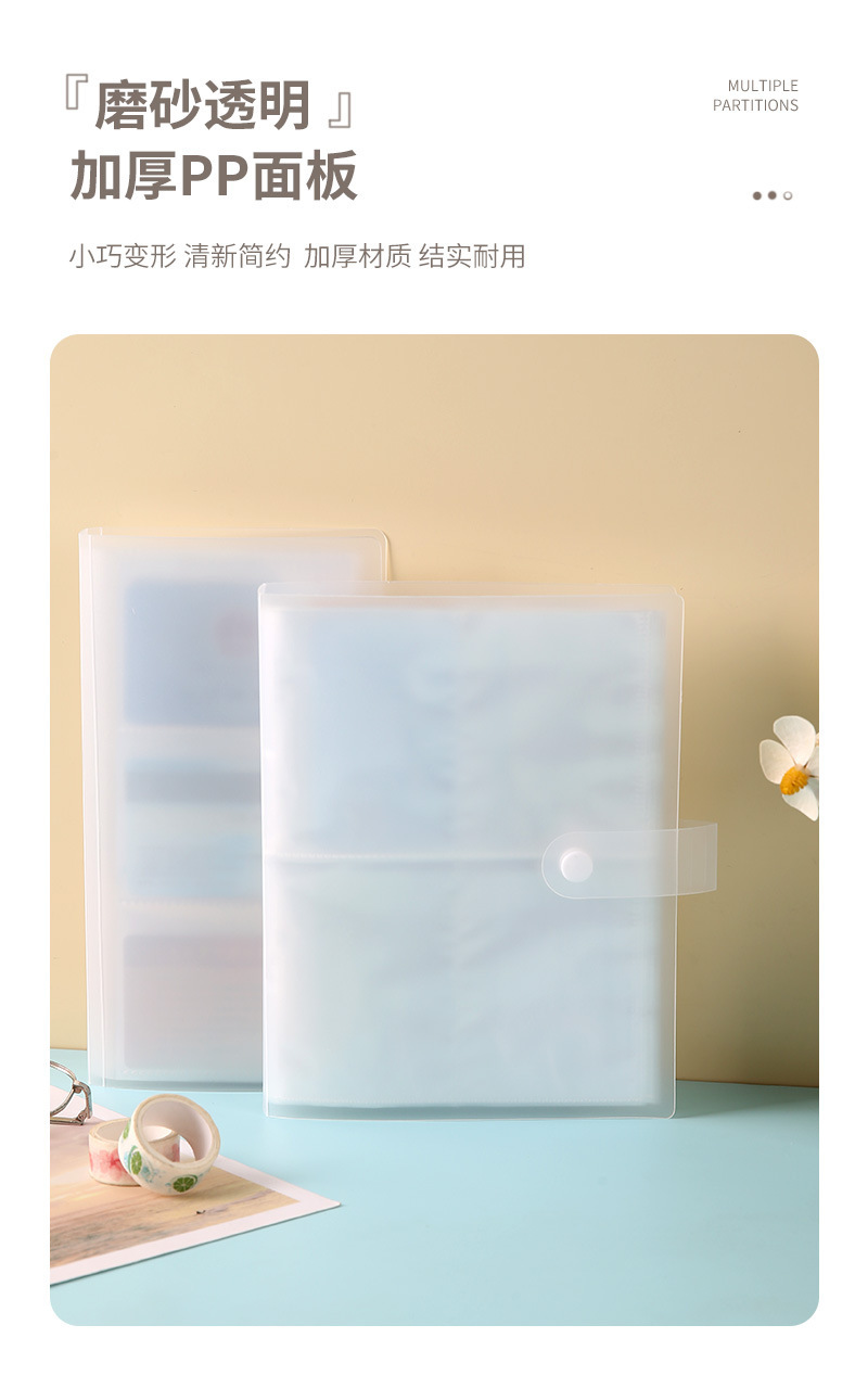 卡册收藏册四宫格照片纪念收纳册diy相册本大容量照片卡片收集册详情5