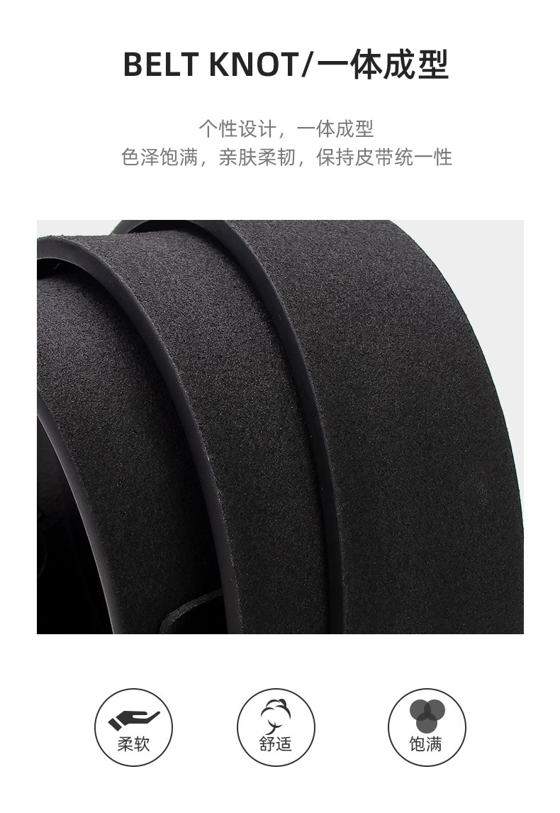 新款皮带男士现货logo皮带男士高级感休闲简约款腰带男潮男批发款详情11