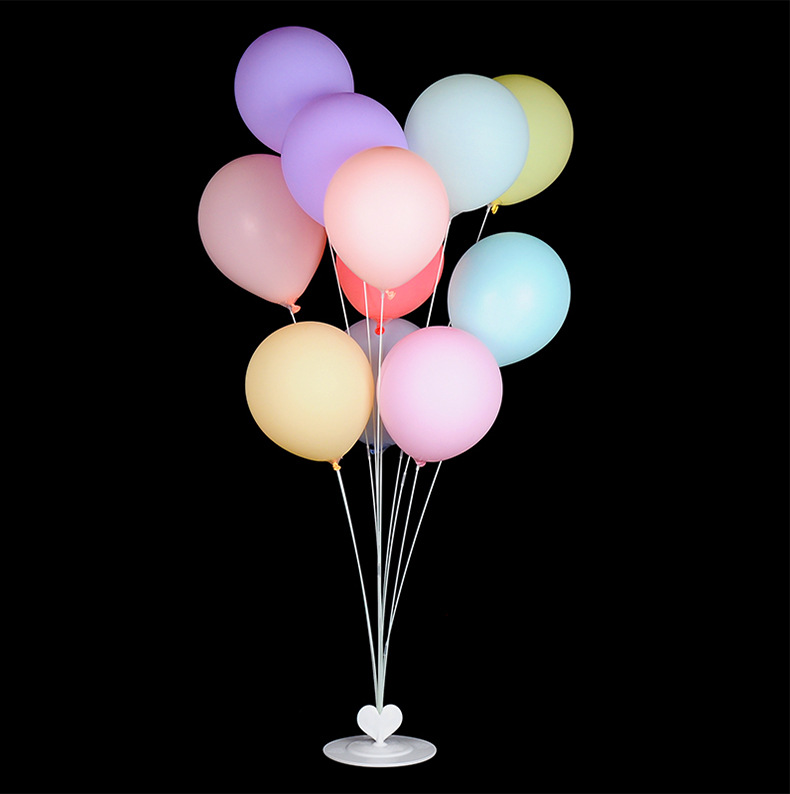 批发气球桌飘展示架套装婚庆生日派对装饰用品 新款11合1路引地飘详情2