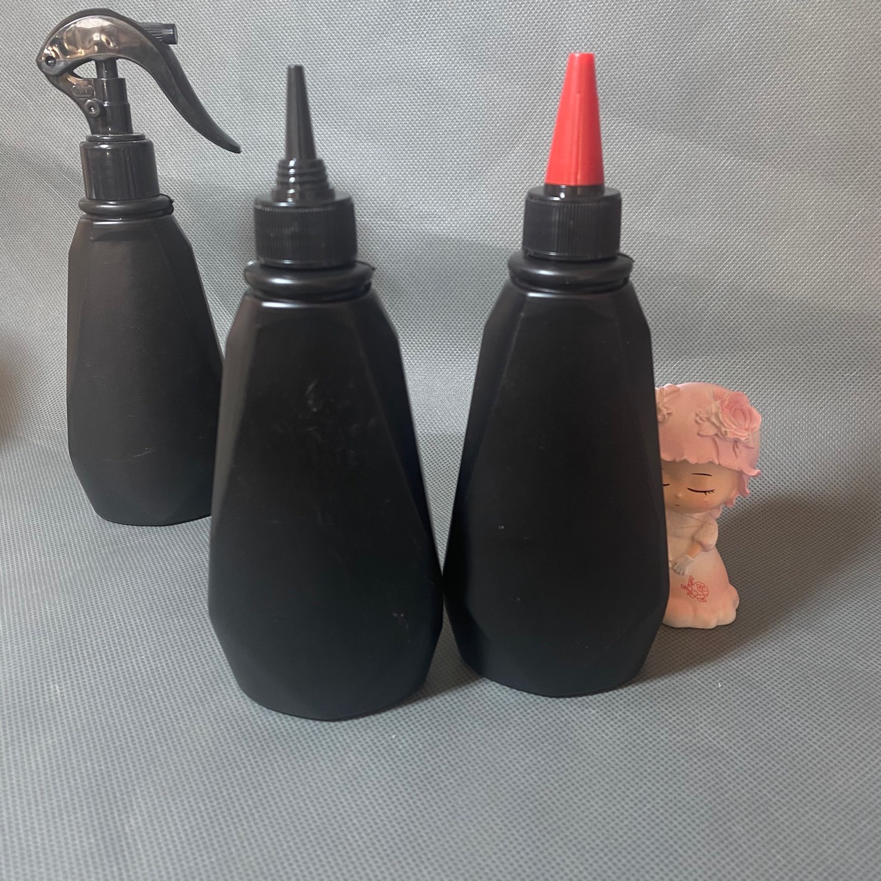 尖嘴清洁瓶洗衣液尖嘴瓶pe胶水瓶衣物清洗剂瓶200克详情4