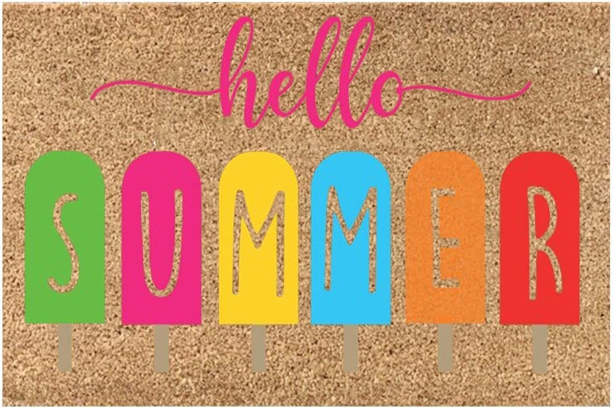 Summer holiday fruit sunflower floor mat pic 1