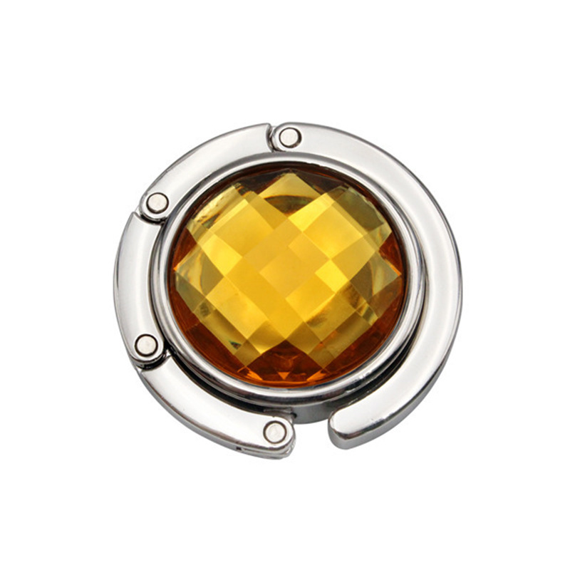 创意折叠包包挂钩便携圆形金属挂包器无痕办公室折叠桌面挂钩批发详情21