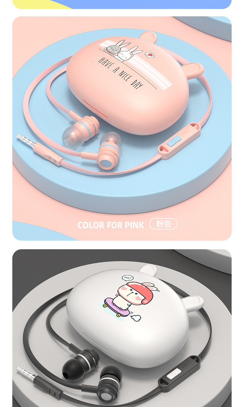 【 Gift Storage Box 】 Manufacturer wholesale wired in-ear headphones suitable for universal headphone cables of vivo and OPPO mobile phones pic 14