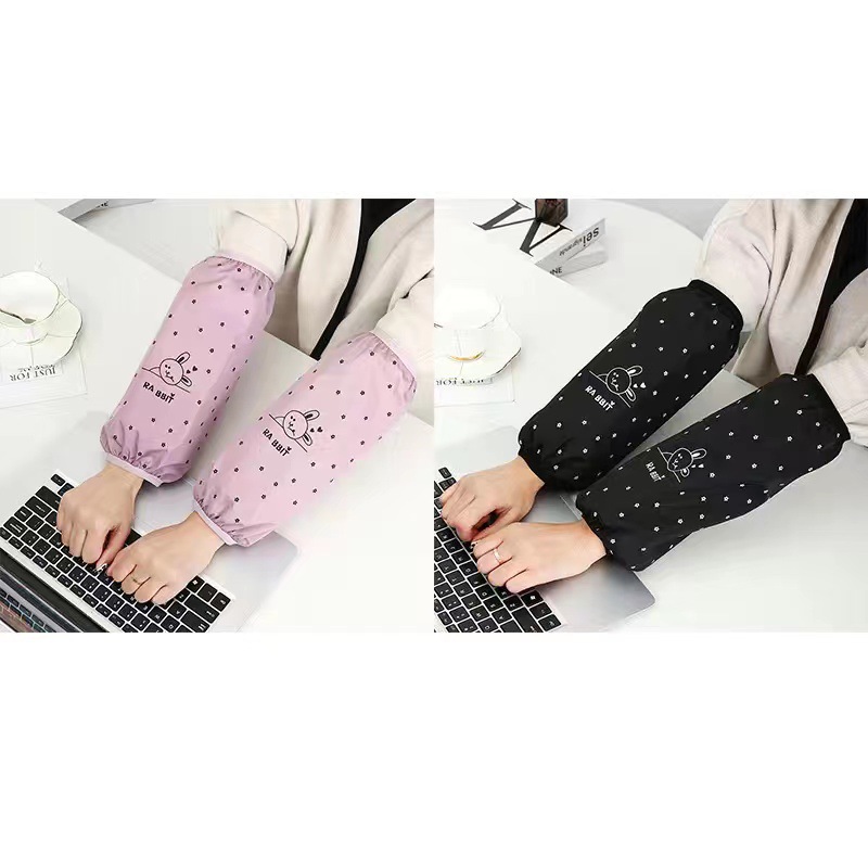 袖套男女加长款成人秋冬工作上班宽松透气纯棉布护袖防油污手臂套详情7