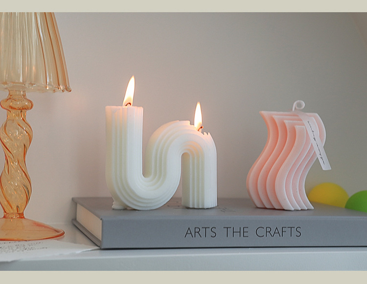 Geometric shape of ins candle aromatherapy ornaments pic 14