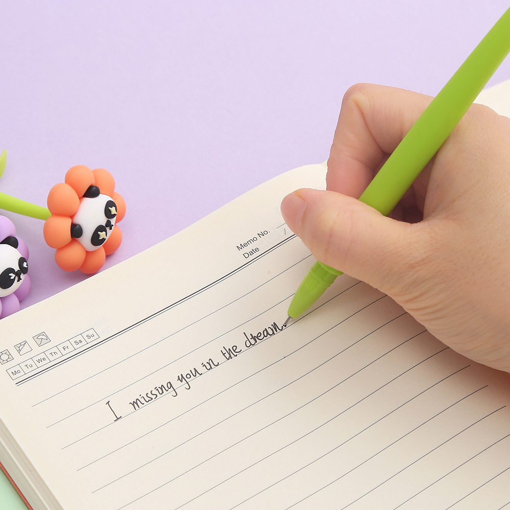 Shake Silicone Panda Gel Pen pic 8