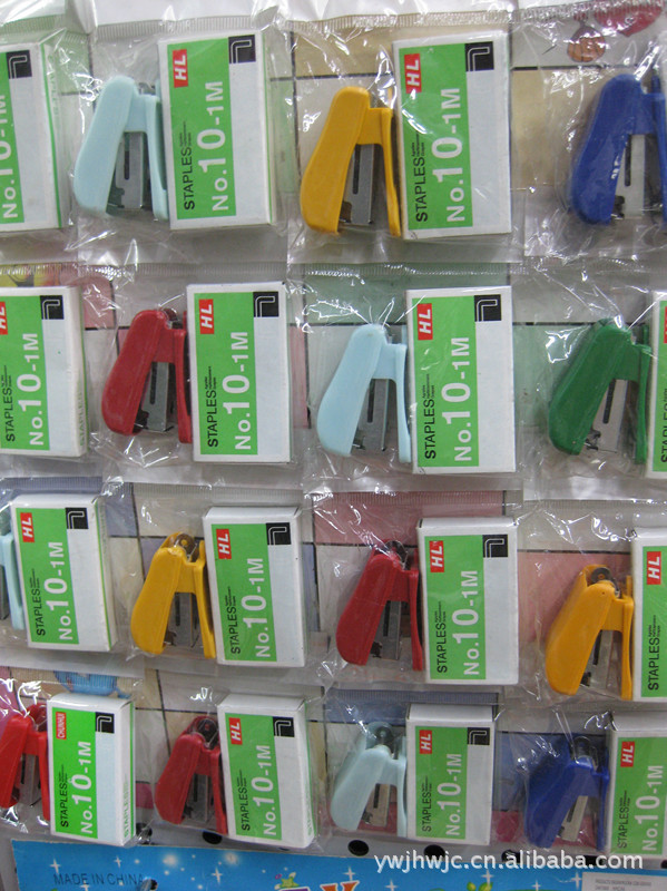 The manufacturer sells 12 sets of 204 staplers, including mini staplers, small staplers and multi-color staplers pic 3