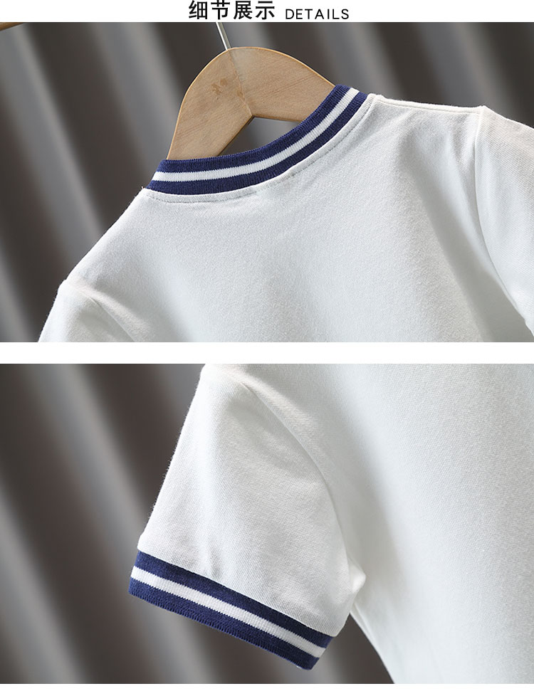 男童t恤短袖小童夏季2024新款男宝宝夏装儿童装polo衫男孩上衣服3详情11