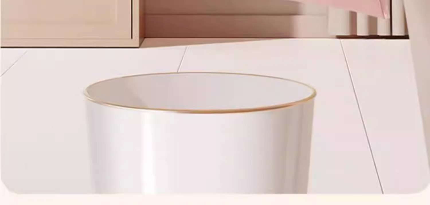 冰莓粉垃圾袋家用加厚手提式垃圾袋抽绳学生宿舍厨房塑料袋抽拉提详情12