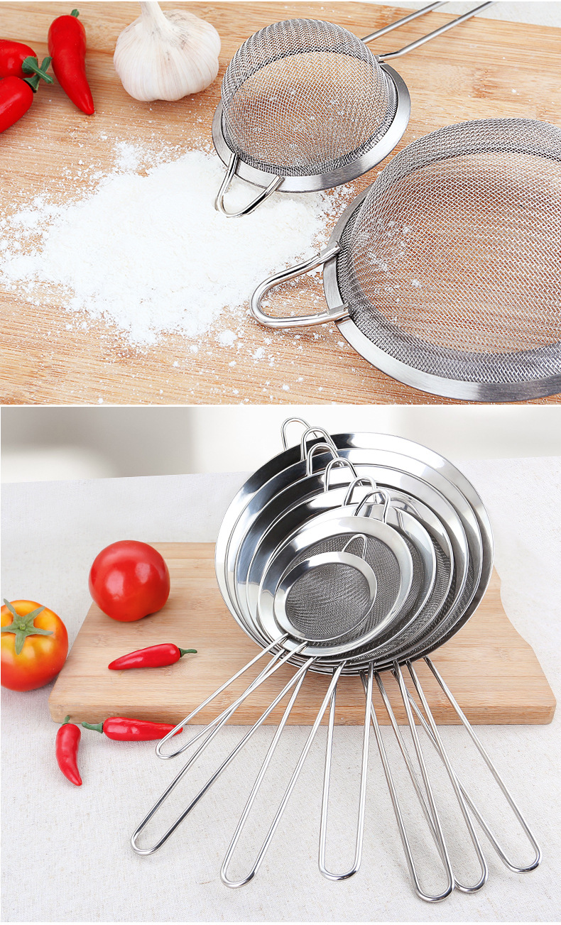 旗丰厨房滤油勺不锈钢漏勺勺滤油网油隔豆浆漏网过滤网筛泡沫捞勺详情4