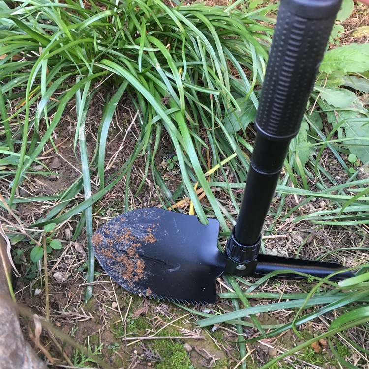 厂价批发多功能工兵铲救生铁锹野营铲子 折叠铲 车载小号户外防身详情52