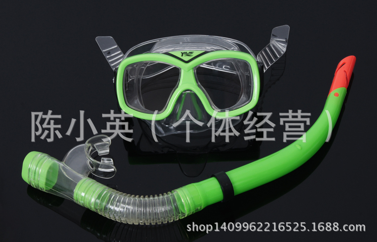 Factory wholesale of diving goggles breathing tube sets, snorkeling swimming goggles, semi-dry breathing diving goggles in stock pic 1
