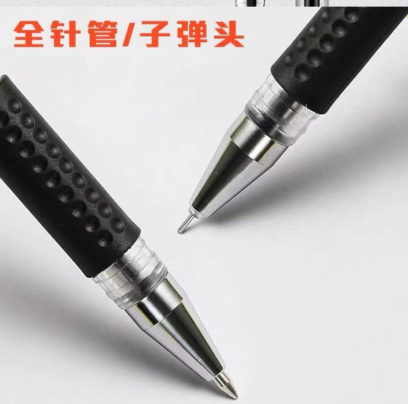 European standard carbon gel pen, business signature, 0.5mm black bullet pen, marker pen, office stationery supplies pic 5