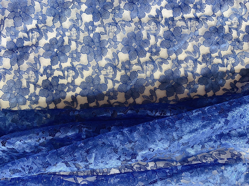 Factory direct sales of large orchid lace fabric, Chinese-style bright silk fabric skirts, wedding dresses, lace trim accessories pic 13