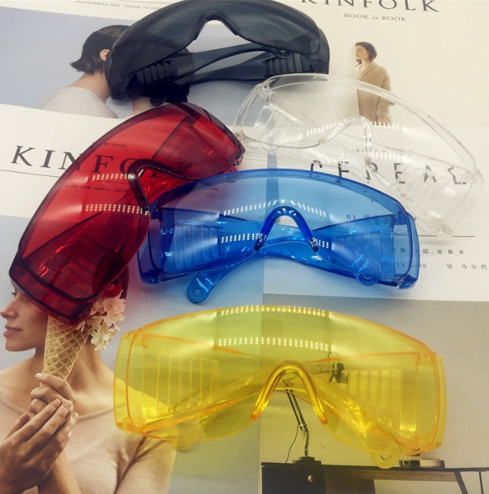 炫酷防飞溅防尘眼镜透明大框潮个性眼镜男女凹造型护目镜太阳镜详情25