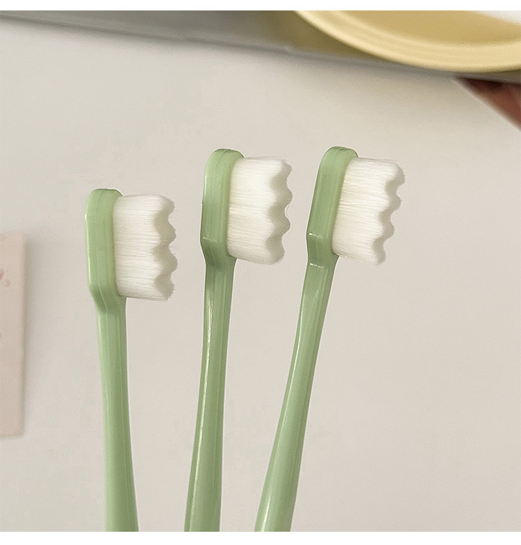 Japanese micro-nano 10,000-bristle toothbrush, ultra-fine soft bristles, postpartum confinement, adult home 10,000-bristle individual packaging toothbrush pic 9