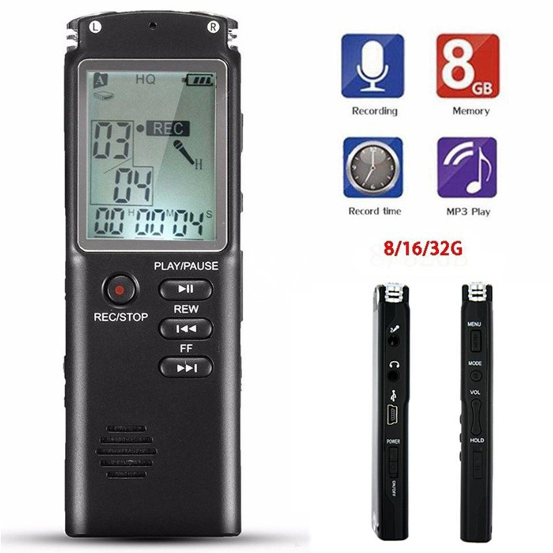 T60 voice recorder factory large-screen MP3 player with external playback function for meetings and interviews pic 9