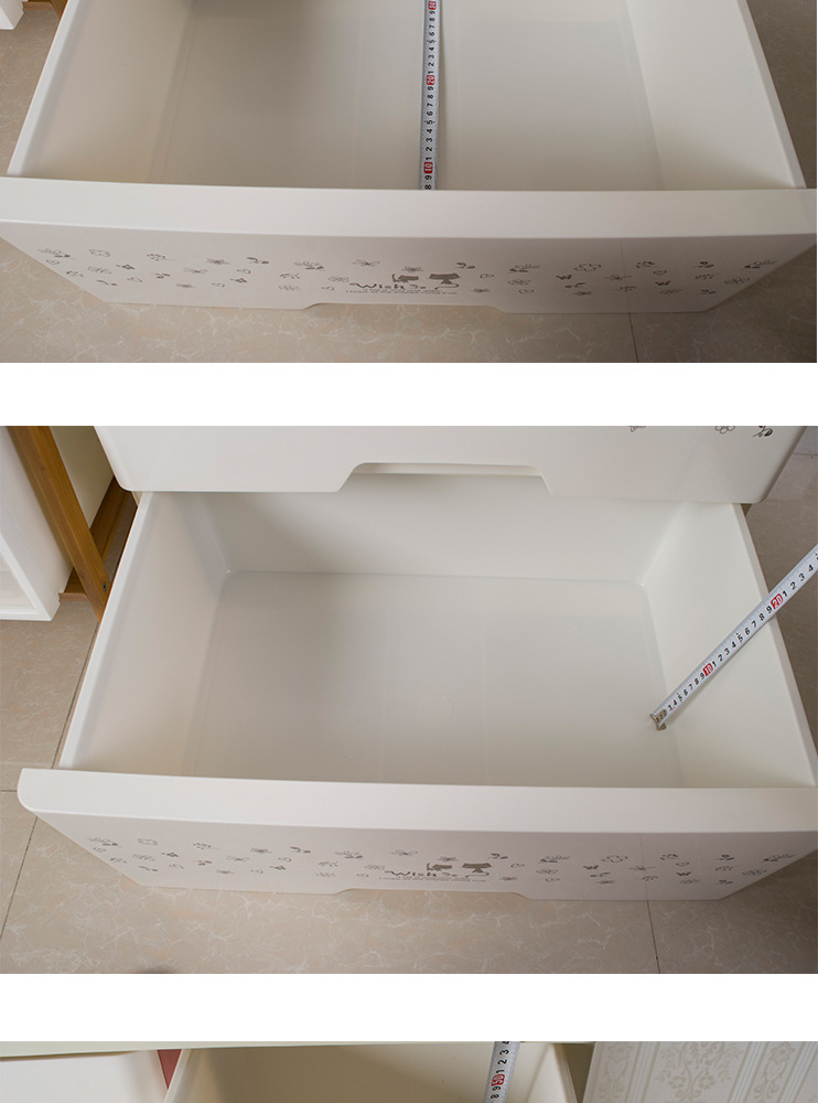 简约风猫咪百搭家用整理收纳一次搞定分类收纳柜餐边柜儿童衣柜详情11