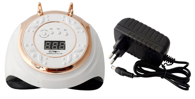 外贸热销C6plus美甲灯216W美甲店专用光疗机 美甲油胶速干烤灯详情4