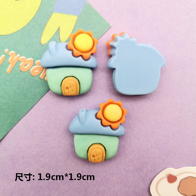 卡通星星太阳气球房屋diy树脂配件奶油胶手机壳头饰发夹水杯贴片详情4